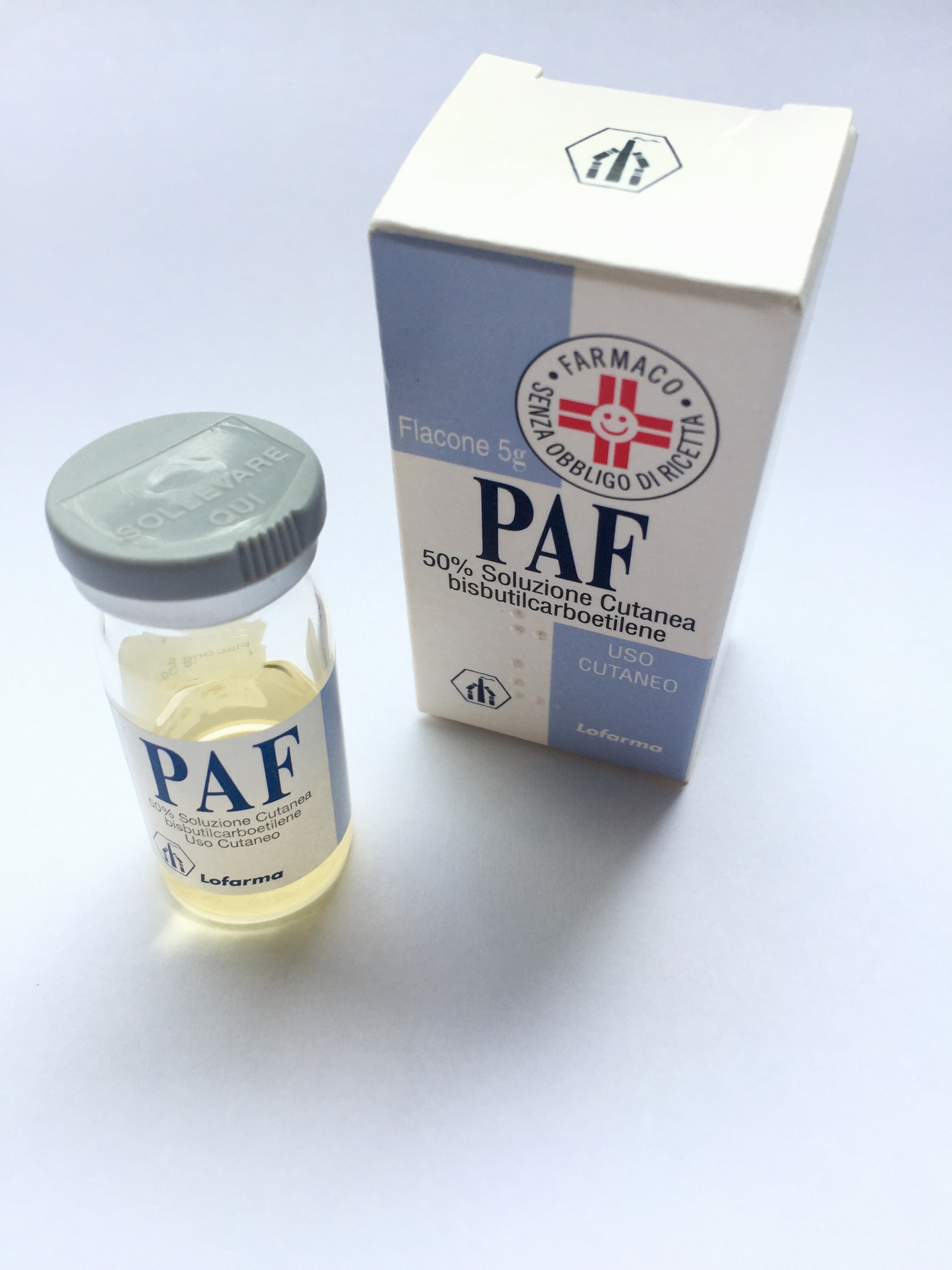 PAF*50% SOL CUT FL 5G - Farmacia De Pasquale