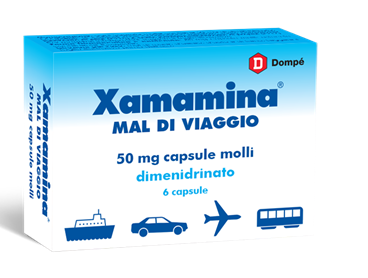 XAMAMINA MAL DI VIAG*6CPS 50MG - Farmacia De Pasquale