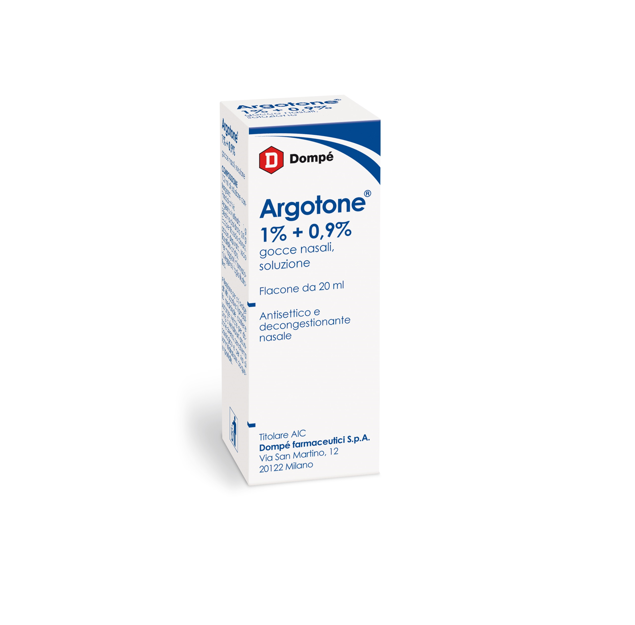 ARGOTONE*GTT RINO 20ML 1%+0,9% - Farmacia De Pasquale
