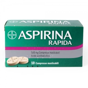 ASPIRINA RAPIDA*10CPRMAST500MG - Farmacia De Pasquale