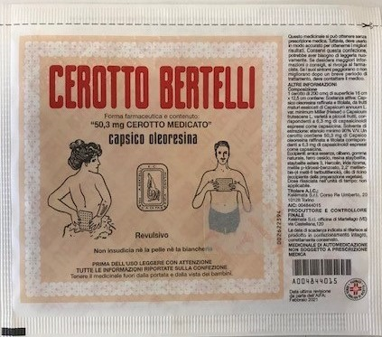 CEROTTO BERTELLI*MEDIO CM16X12 - Farmacia De Pasquale