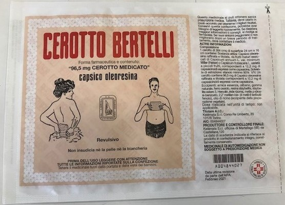 CEROTTO BERTELLI*GRANDECM16X24 - Farmacia De Pasquale