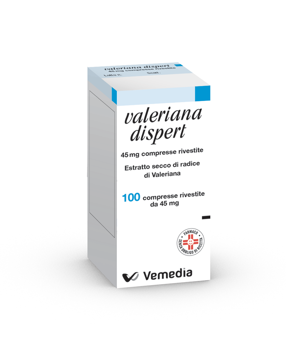 VALERIANA DISPERT*100CPR 45MG - Farmacia De Pasquale
