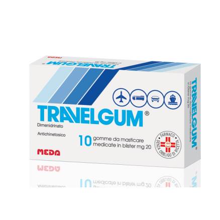 TRAVELGUM*10GOMME MAST 20MG - Farmacia De Pasquale