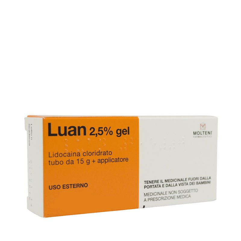 LUAN*GEL 15G 2,5%+APPLICATORE - Farmacia De Pasquale