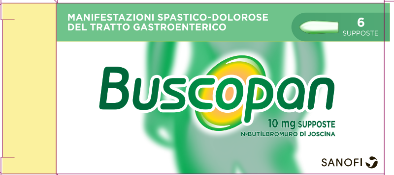 BUSCOPAN*6SUPP 10MG - Farmacia De Pasquale
