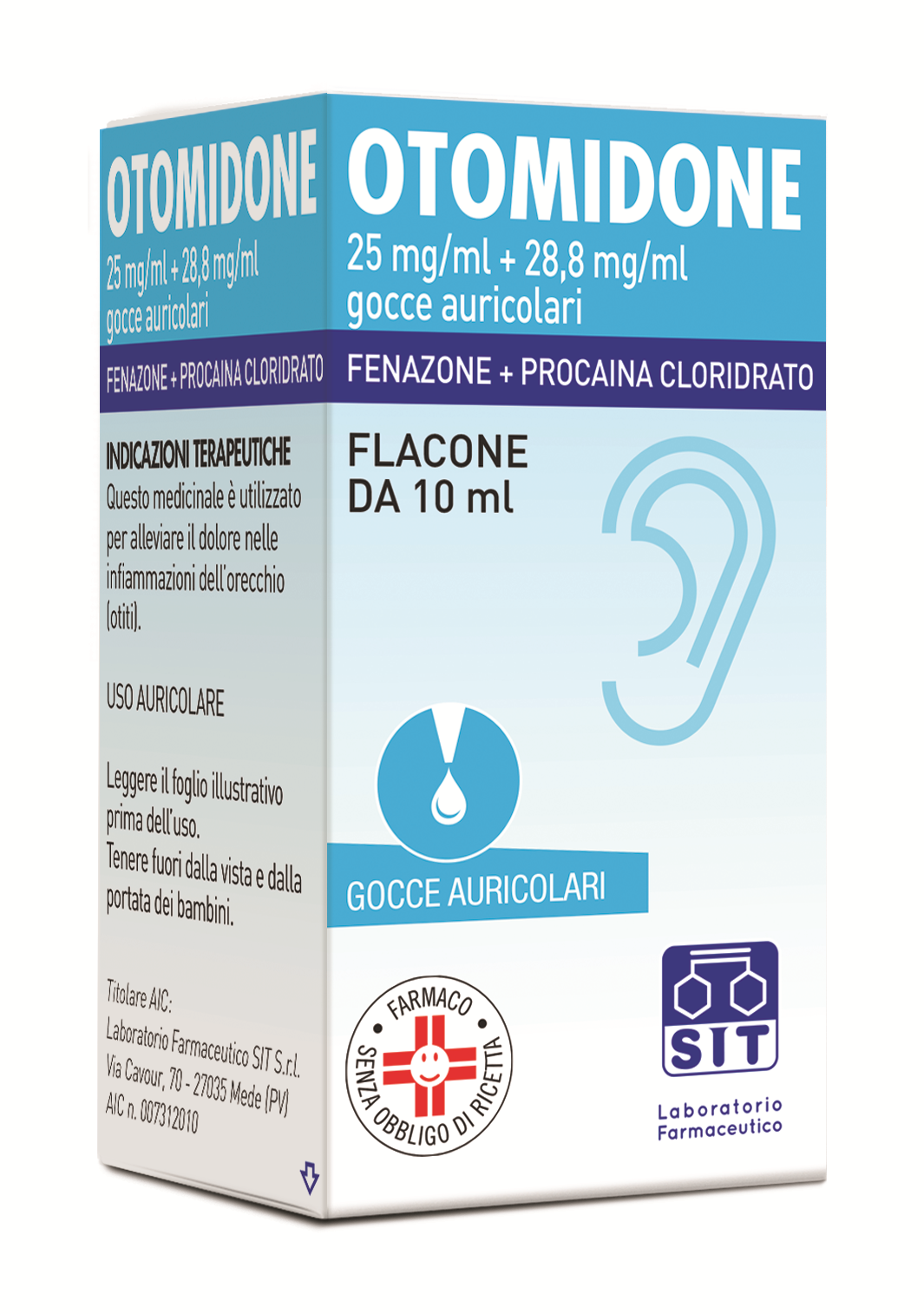 OTOMIDONE*GTT OTO 10ML - Farmacia De Pasquale
