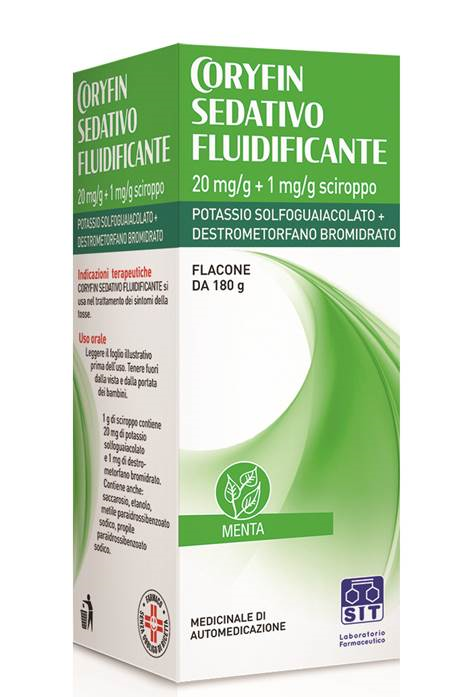 CORYFIN SEDATIVO FLUIDIF*SCIR - Farmacia De Pasquale