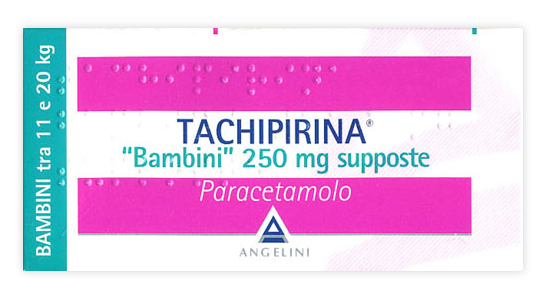 TACHIPIRINA*BB 10SUPP 250MG - Farmacia De Pasquale