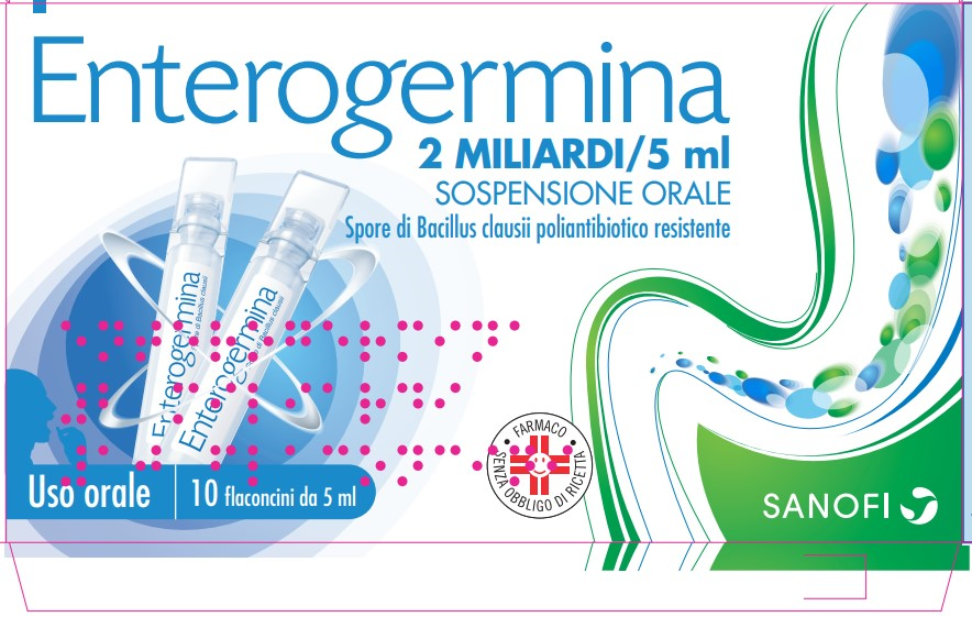 ENTEROGERMINA*OS 10FL 2MLD/5ML - Farmacia De Pasquale
