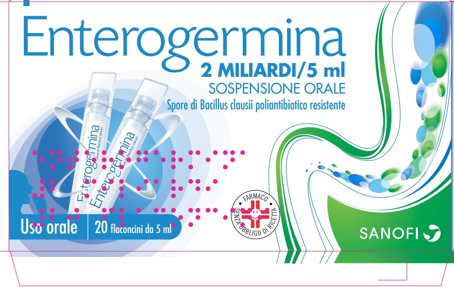 ENTEROGERMINA*OS 20FL 2MLD/5ML - Farmacia De Pasquale