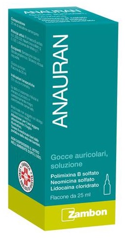 ANAURAN*GTT AURIC FL 25ML - Farmacia De Pasquale
