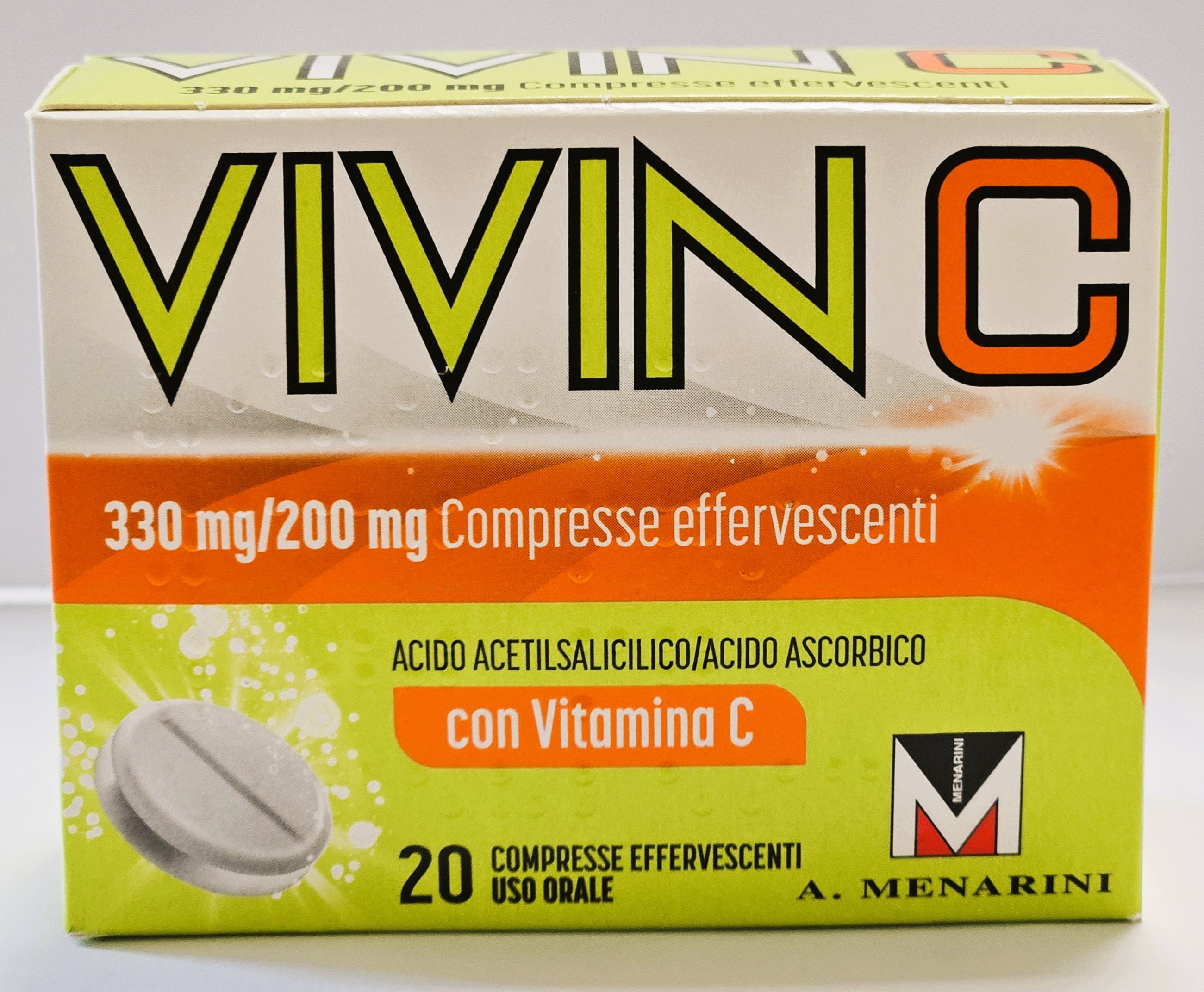 VIVIN C*20CPR EFF 330MG+200MG - Farmacia De Pasquale