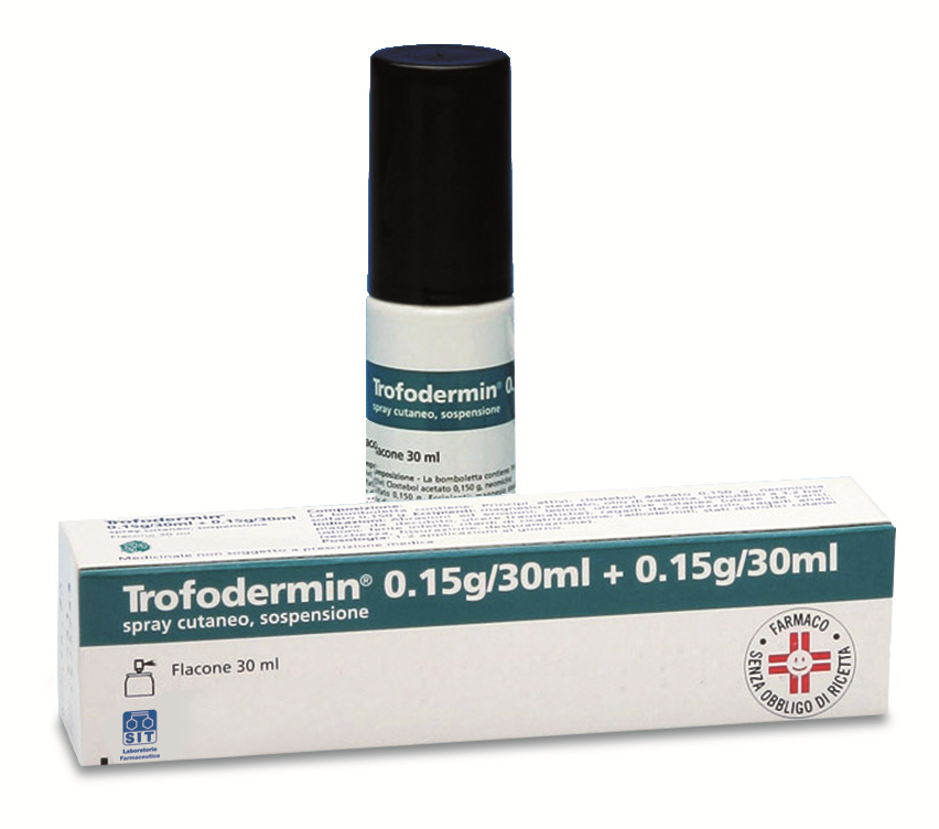 TROFODERMIN*SPR CUT 30ML 5%+5% - Farmacia De Pasquale
