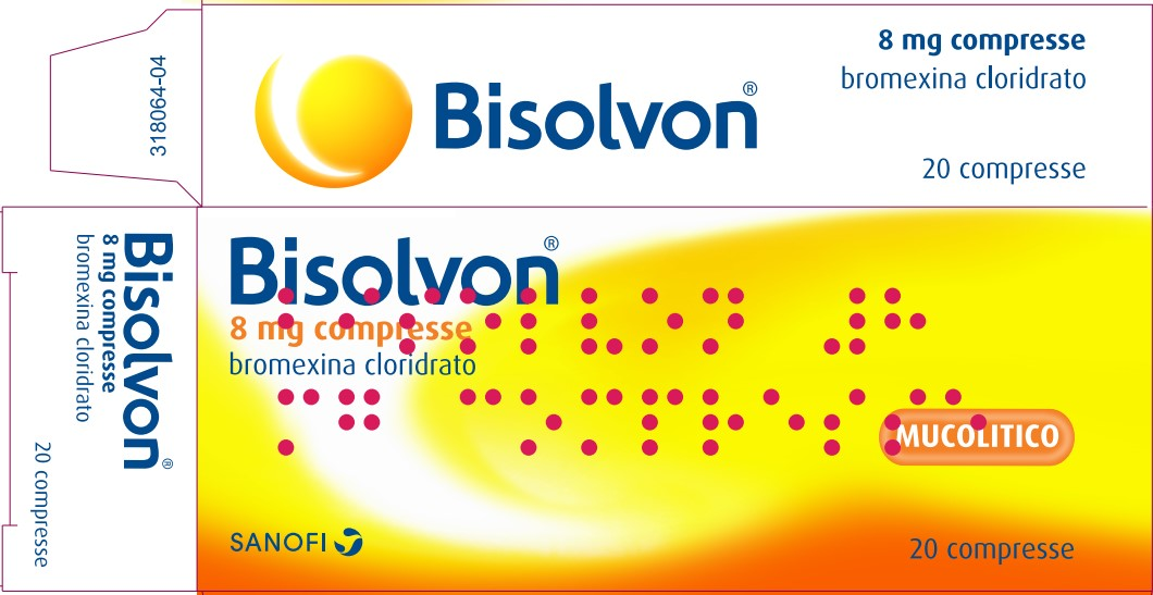 BISOLVON*20CPR 8MG - Farmacia De Pasquale