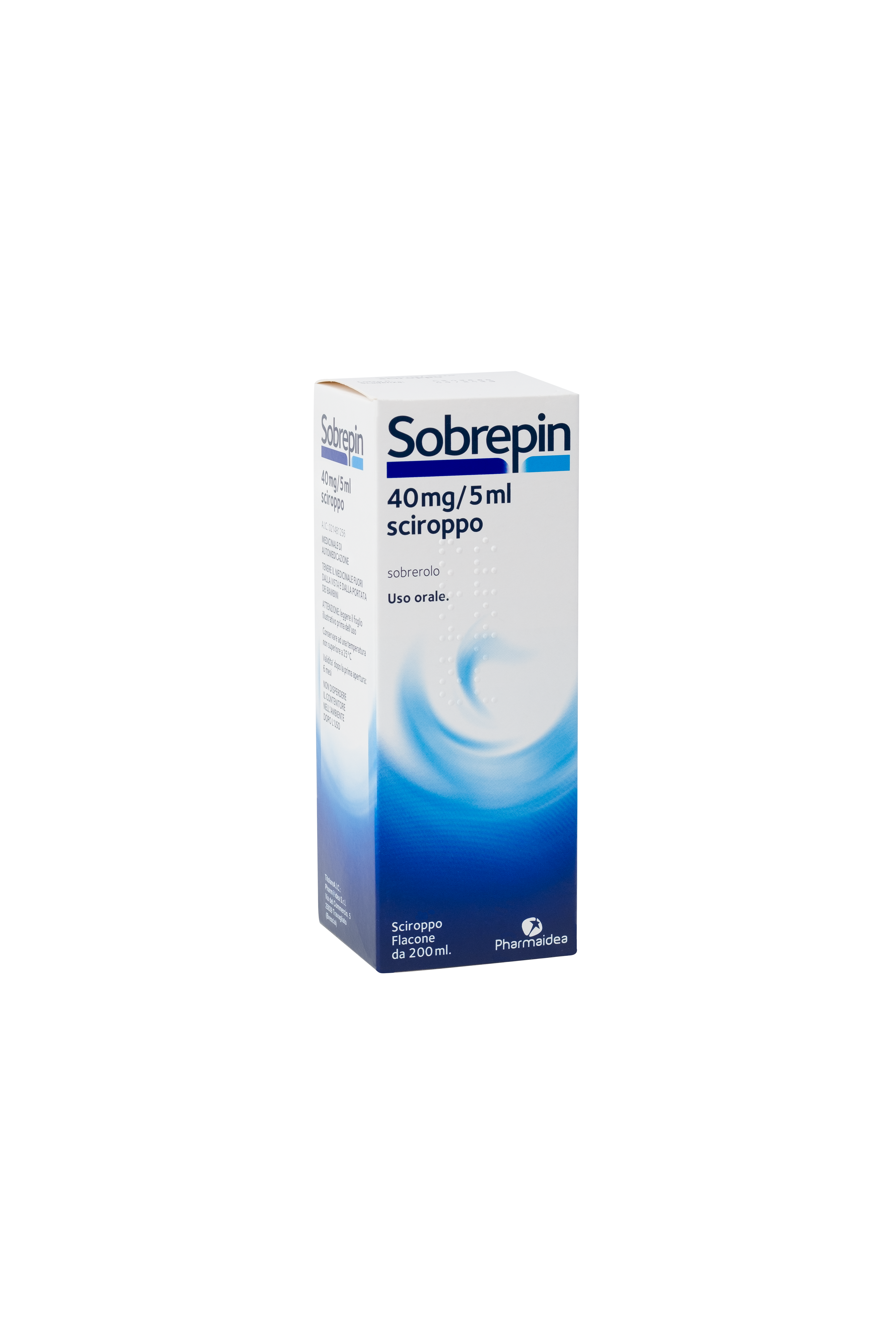 SOBREPIN*SCIR 200ML 40MG/5ML - Farmacia De Pasquale