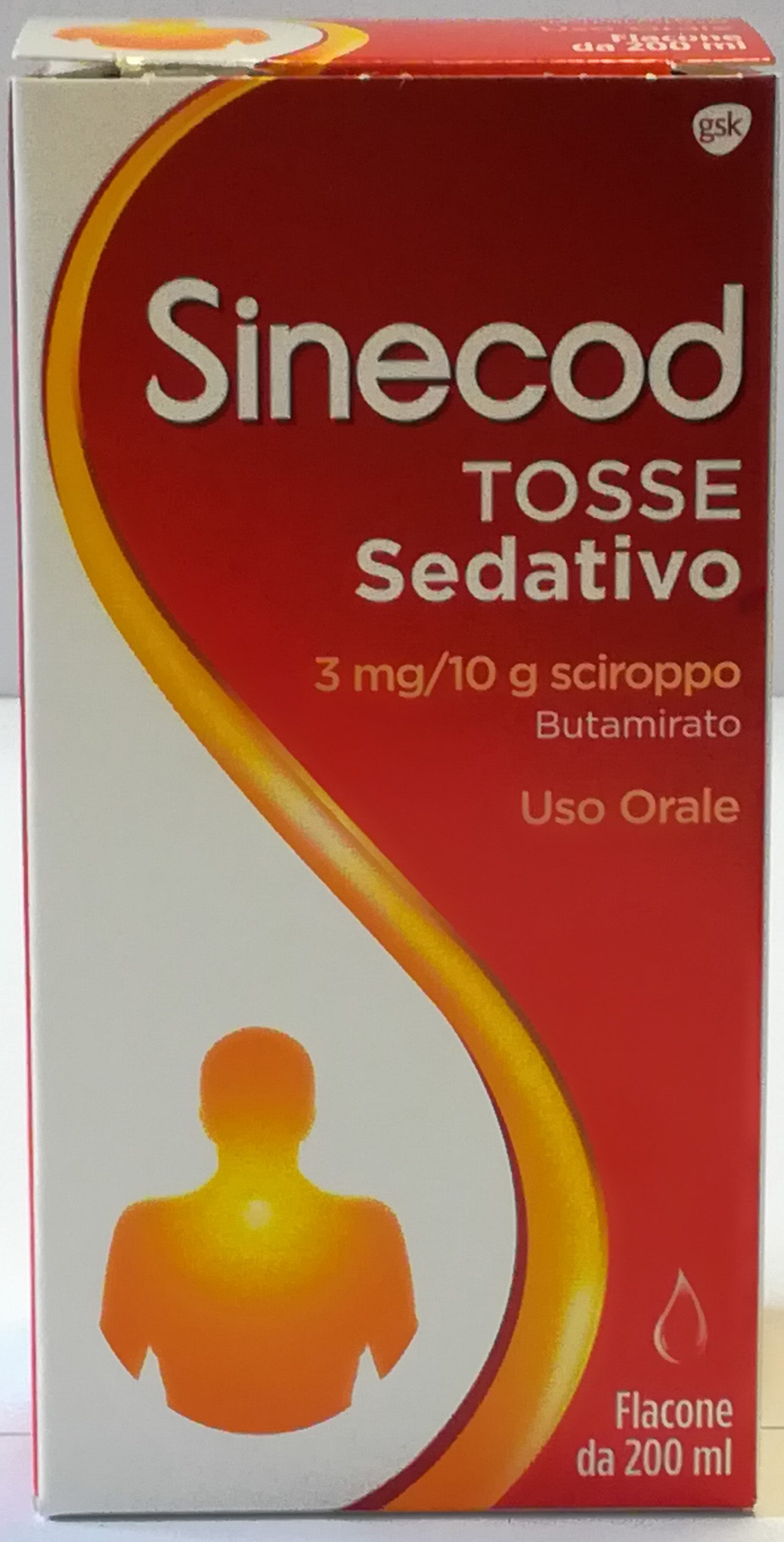 SINECOD TOSSE SED*200ML3MG/10G - Farmacia De Pasquale