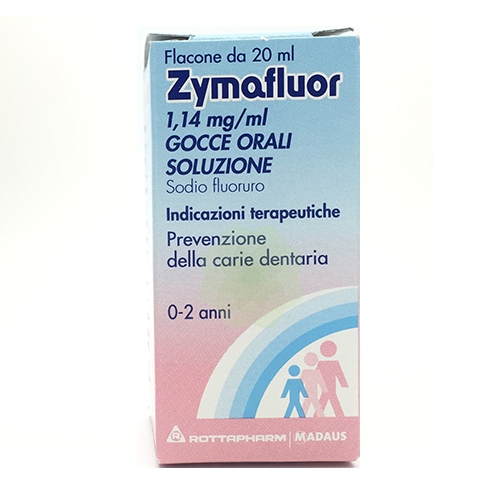 ZYMAFLUOR*OS GTT FL 20ML - Farmacia De Pasquale