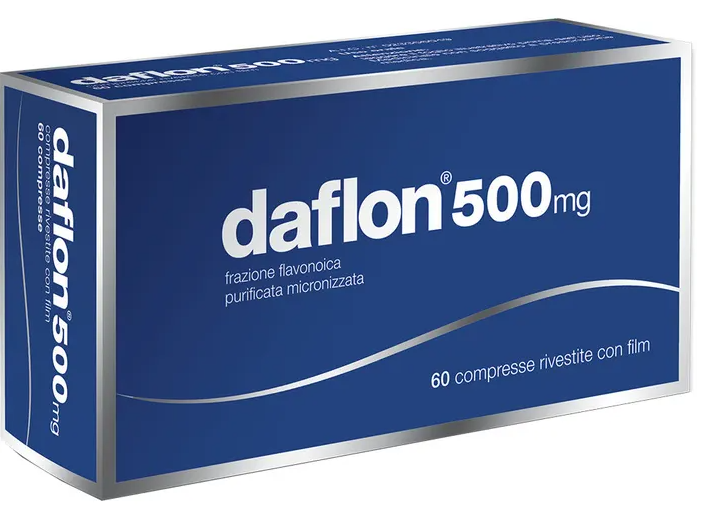 DAFLON*60CPR RIV 500MG - Farmacia De Pasquale