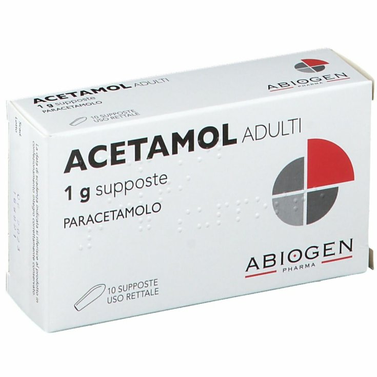 ACETAMOL*AD 10SUPP 1G - Farmacia De Pasquale