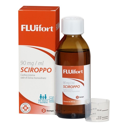FLUIFORT*SCIR 200ML 90MG/ML+MI - Farmacia De Pasquale