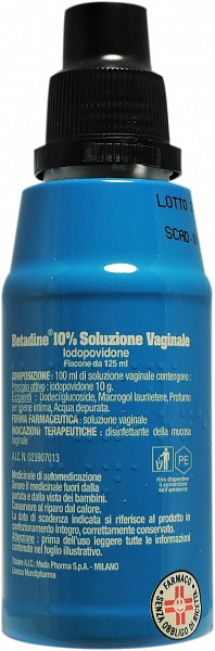 BETADINE*SOLUZ VAG 125ML 10% - Farmacia De Pasquale