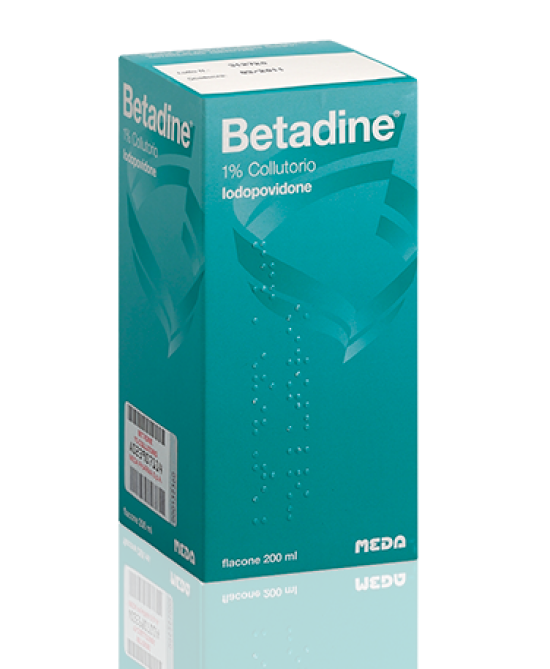 BETADINE*COLLUT FL 200ML 1% - Farmacia De Pasquale