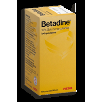 BETADINE*SOLUZ CUT FL 50ML 10% - Farmacia De Pasquale