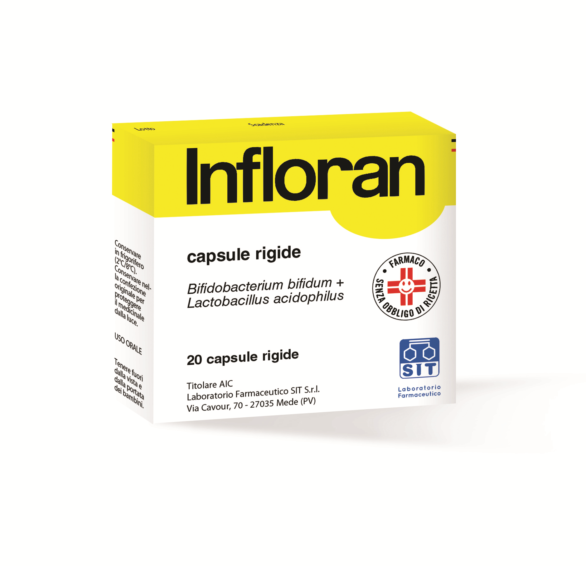 INFLORAN*20CPS 0,25G - Farmacia De Pasquale