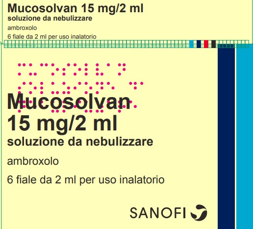 MUCOSOLVAN*NEBUL 6F 15MG 2ML - Farmacia De Pasquale