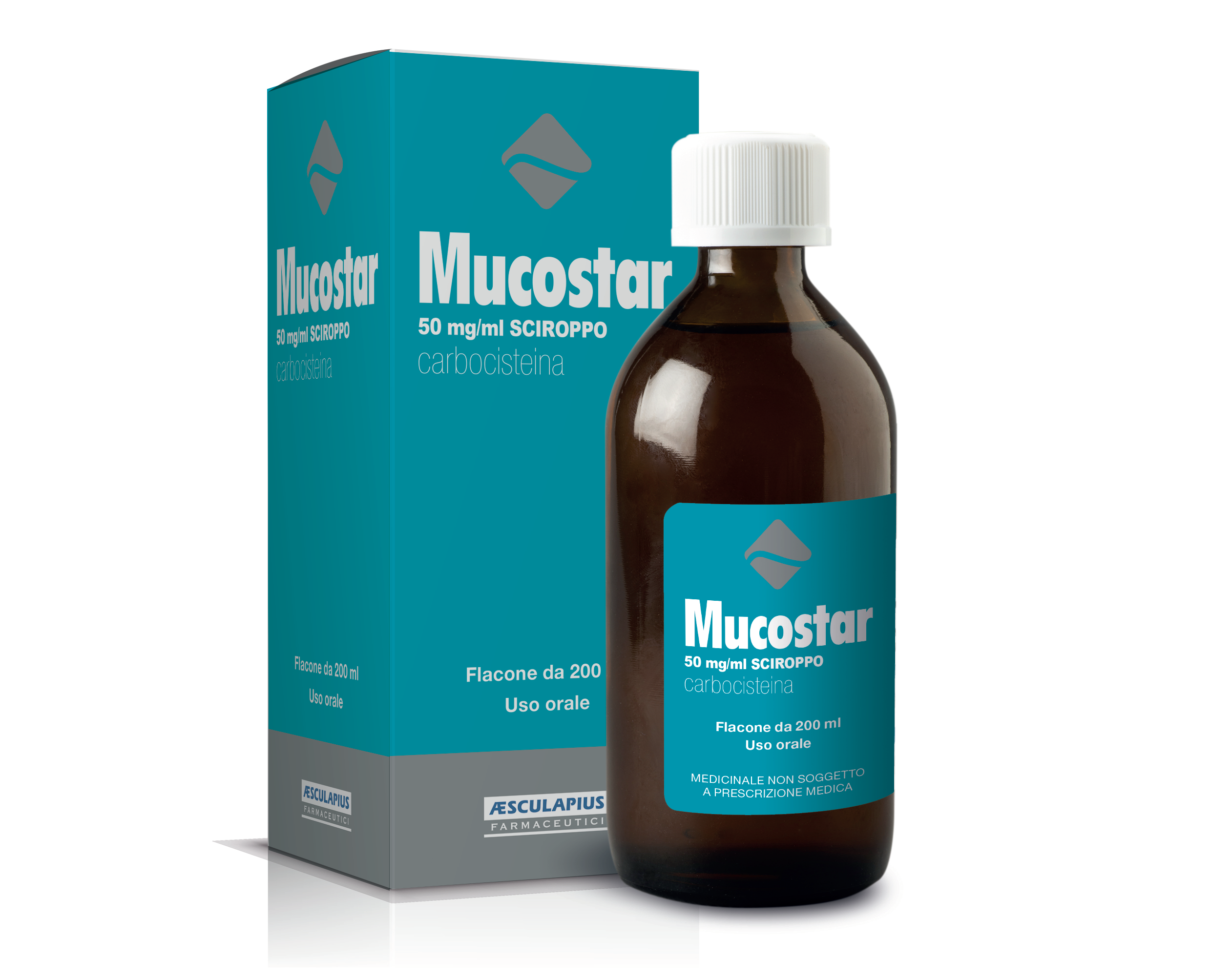 MUCOSTAR*SCIR FL 200ML 50MG/ML - Farmacia De Pasquale