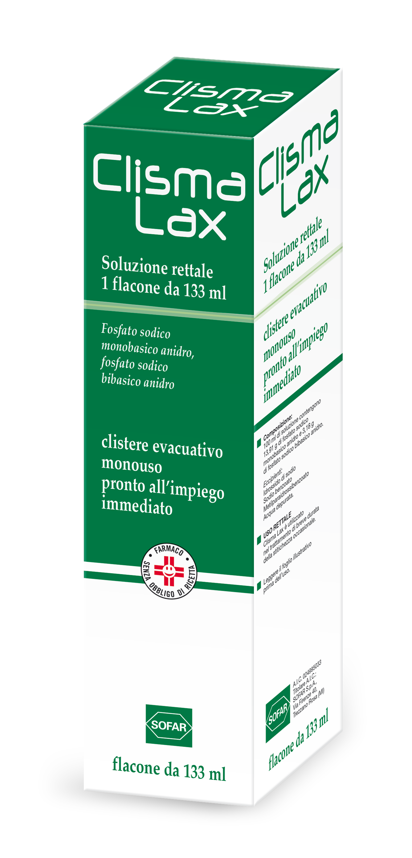 CLISMALAX*1CLISMA 133ML - Farmacia De Pasquale