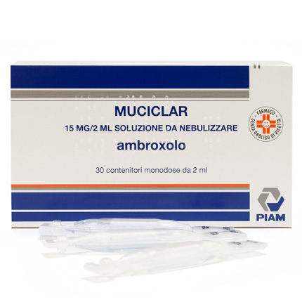 MUCICLAR*NEBUL 30FL 15MG 2ML - Farmacia De Pasquale