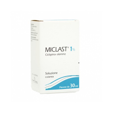 MICLAST*SOL CUT FL 30ML 10MG/G - Farmacia De Pasquale