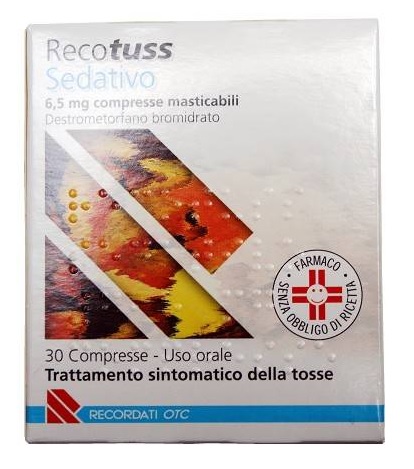 RECOTUSS SEDAT*30CPR MAST6,5MG - Farmacia De Pasquale