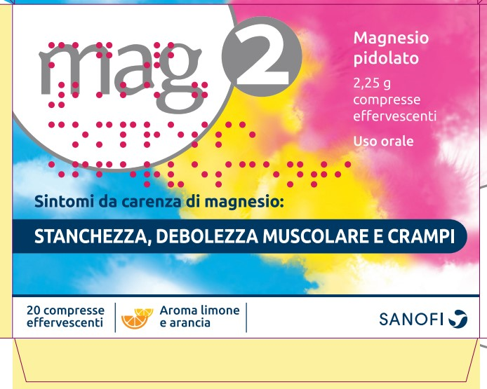 MAG 2*20CPR EFF 2,25G - Farmacia De Pasquale