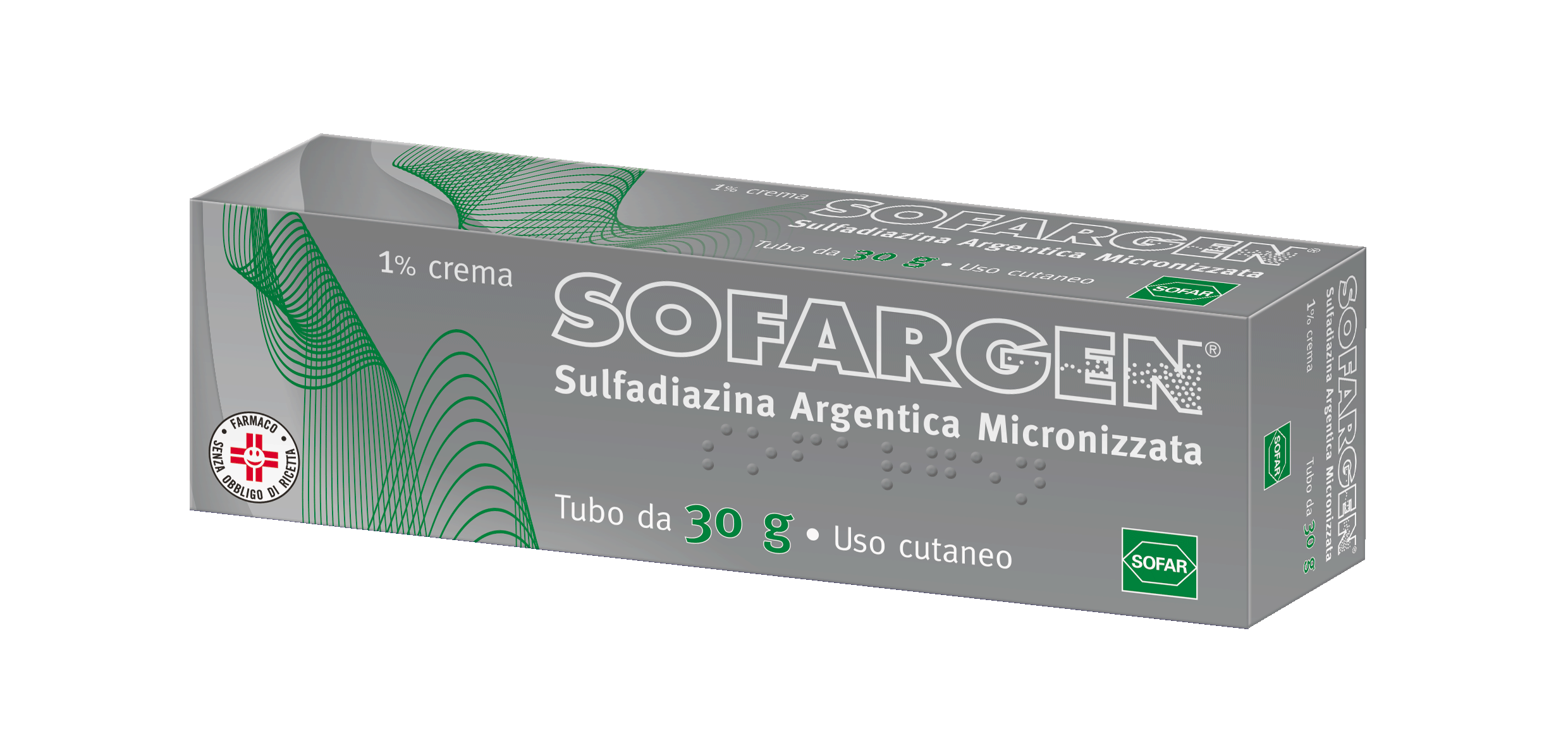 SOFARGEN*CREMA 30G 1% - Farmacia De Pasquale