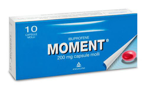 MOMENT*10CPS MOLLI 200MG - Farmacia De Pasquale