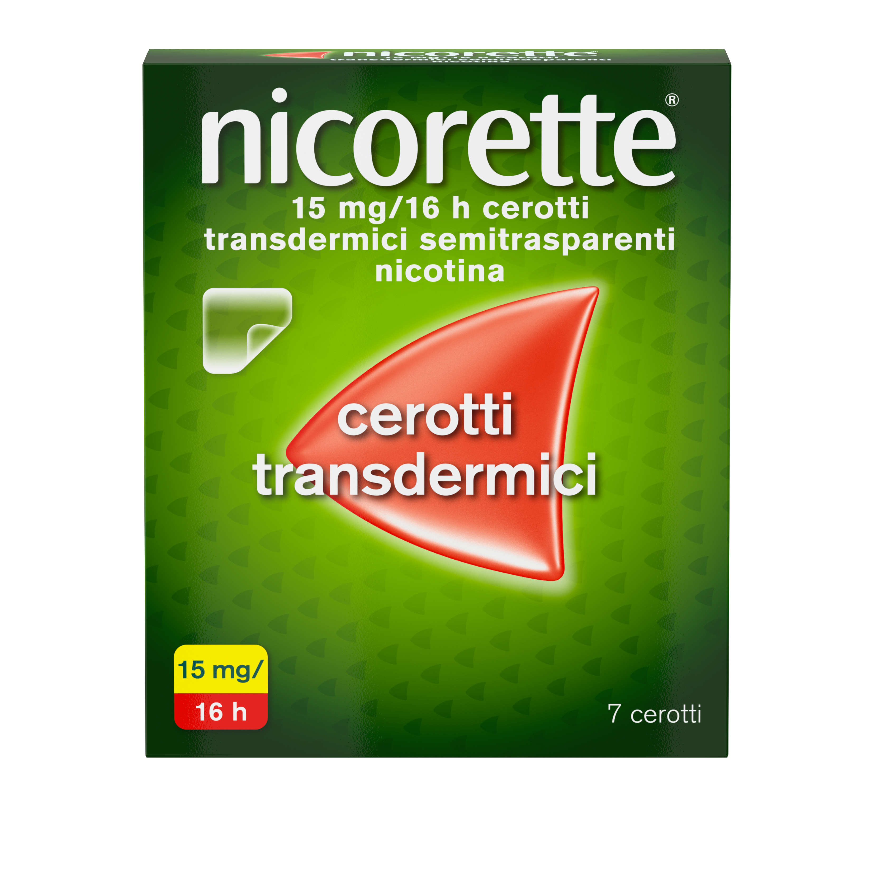 NICORETTE*7CER TRANSD 15MG/16H - Farmacia De Pasquale