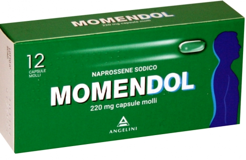 MOMENDOL*12CPS MOLLI 220MG - Farmacia De Pasquale