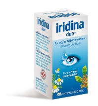 IRIDINA DUE*COLL 10ML 0,5MG/ML - Farmacia De Pasquale