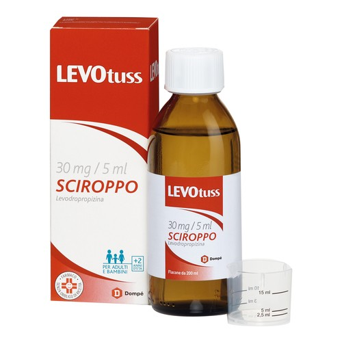 LEVOTUSS*SCIR 200ML 30MG/5ML - Farmacia De Pasquale