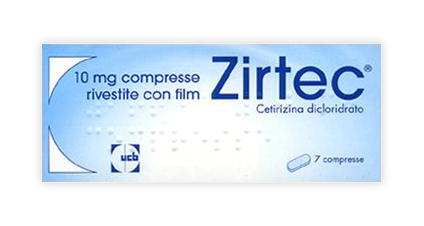 ZIRTEC*7CPR RIV 10MG - Farmacia De Pasquale