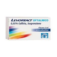 LEVOREACT OFTA*COLL 4ML 0,5MG/ - Farmacia De Pasquale