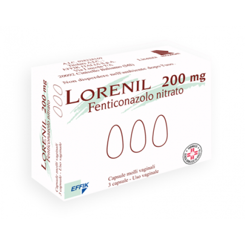 LORENIL*3CPS MOLLI VAG 200MG - Farmacia De Pasquale