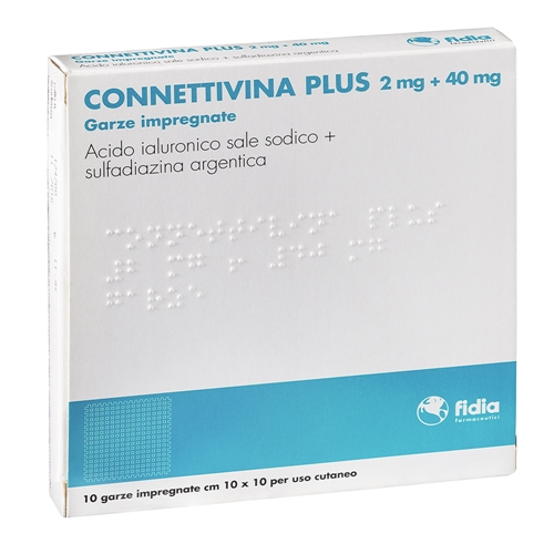 CONNETTIVINA PLUS*10GARZE10x10 - Farmacia De Pasquale