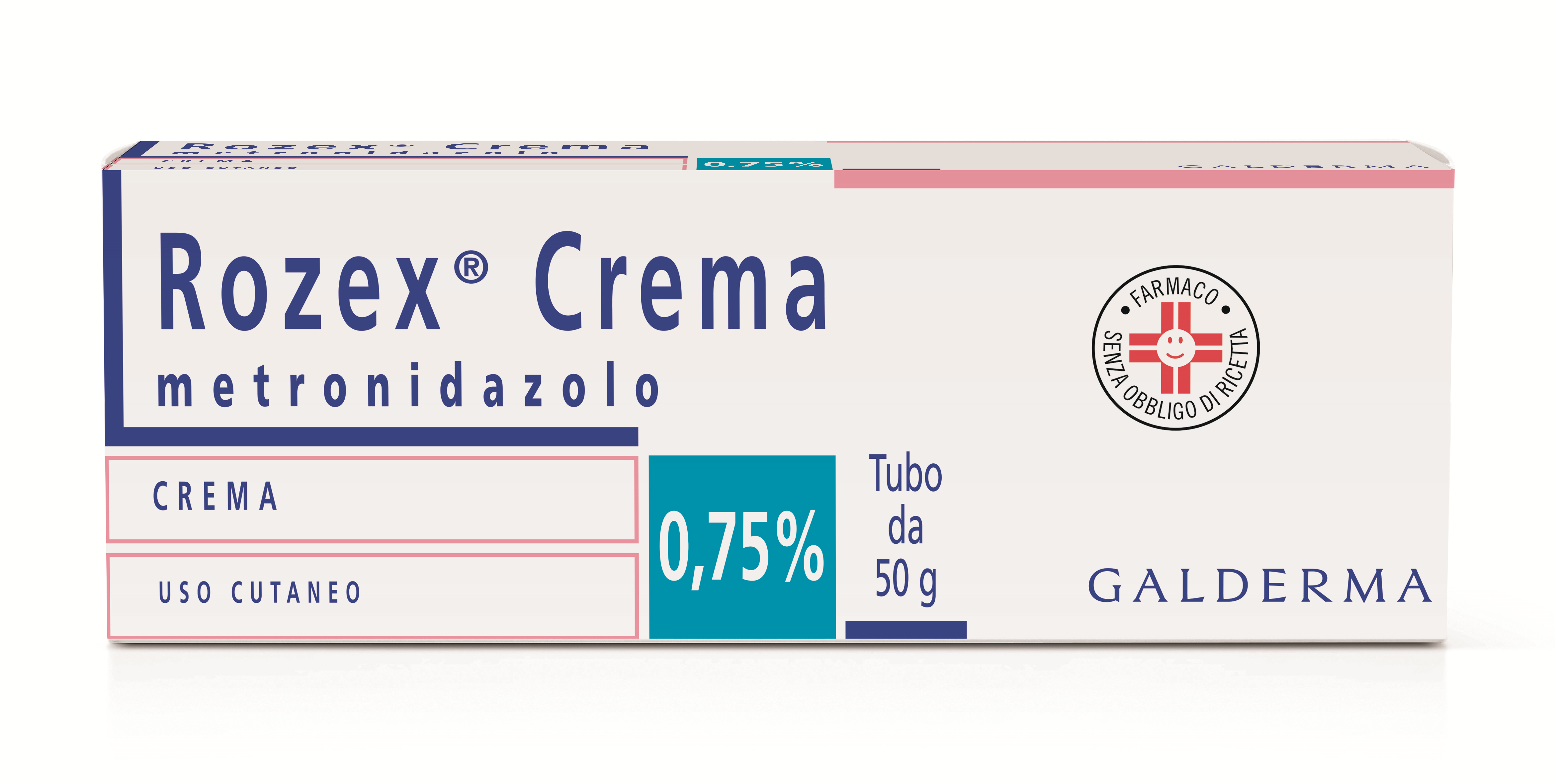 ROZEX*CREMA DERM 50G 0,75% - Farmacia De Pasquale
