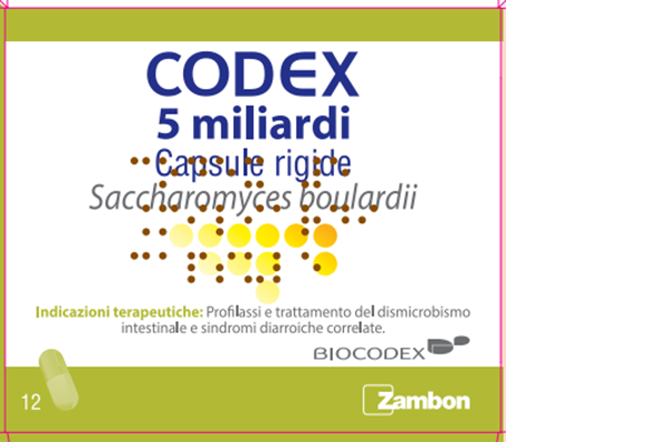 CODEX*12CPS 5MLD 250MG - Farmacia De Pasquale