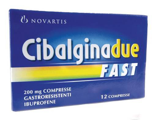 CIBALGINA DUE FAST*12CPR 200MG - Farmacia De Pasquale