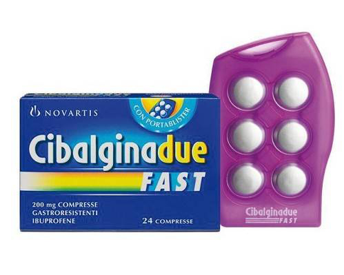 CIBALGINA DUE FAST*24CPR 200MG - Farmacia De Pasquale